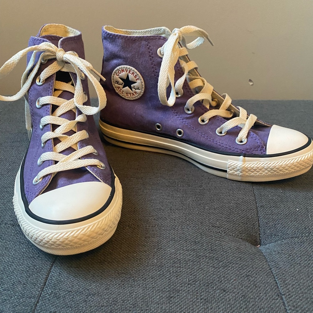 BRAND NEW! Light purple high top chucks.